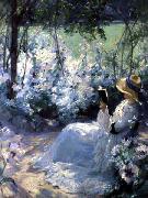 Frank Bramley Delicious Solitude oil on canvas